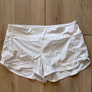 Lululemon shorts white 12 Tall